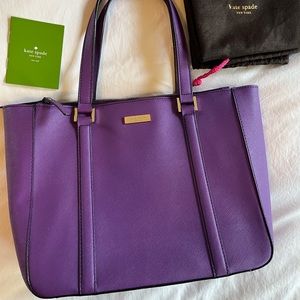Kate Spade purple handbag
